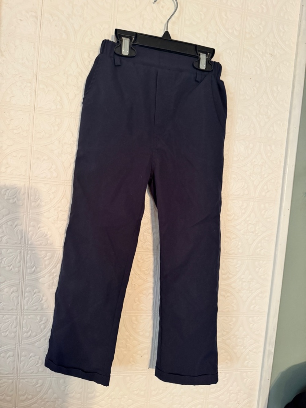 SHEIN Dark Navy Kids Formal Pants
